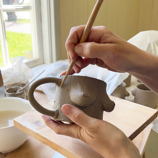 The journey from raw clay to the finished piece you hold in your hands