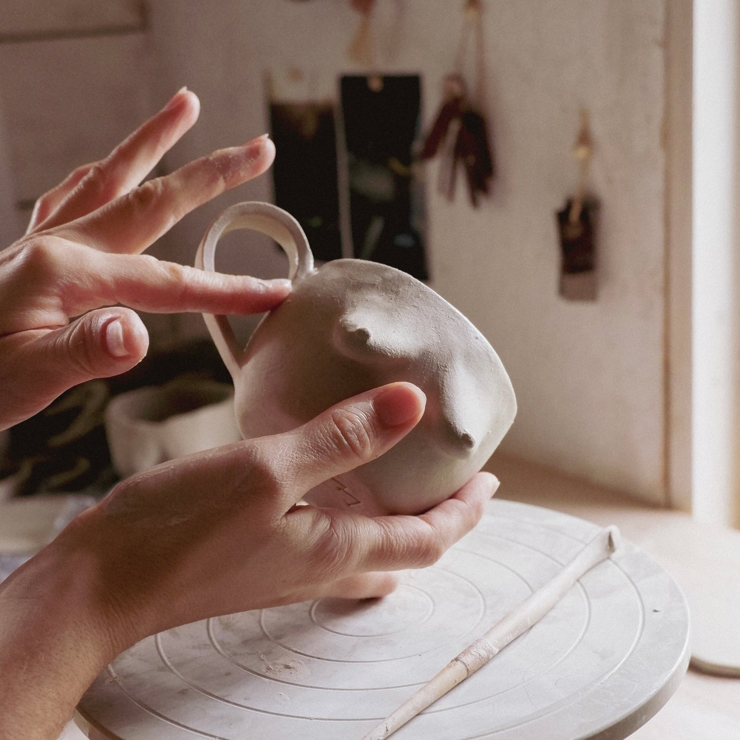 Create your own ceramic mug // Guided Pinching Workshop, 19 November