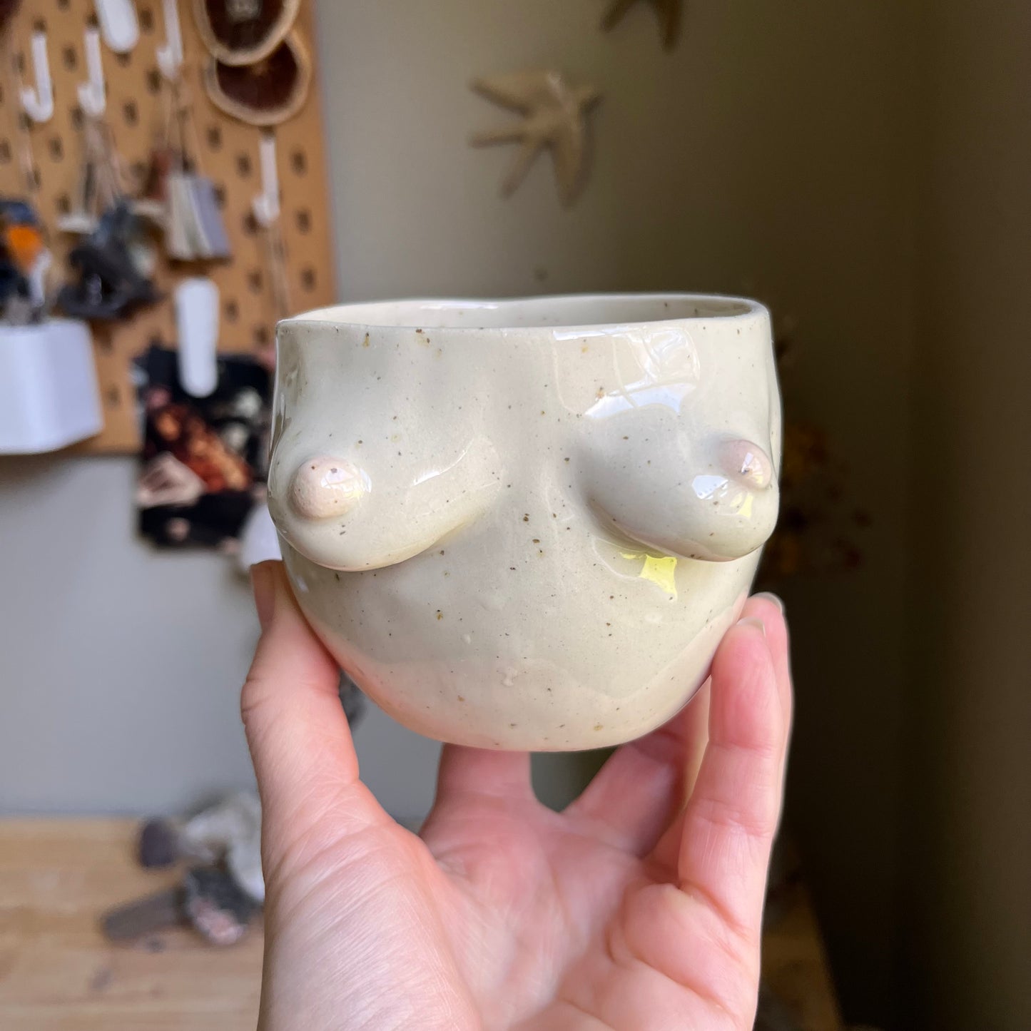 Speckled mug