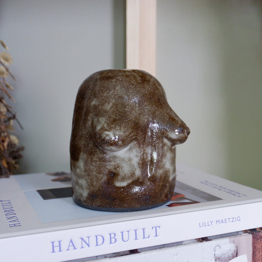 Sculptural Woman in Brown