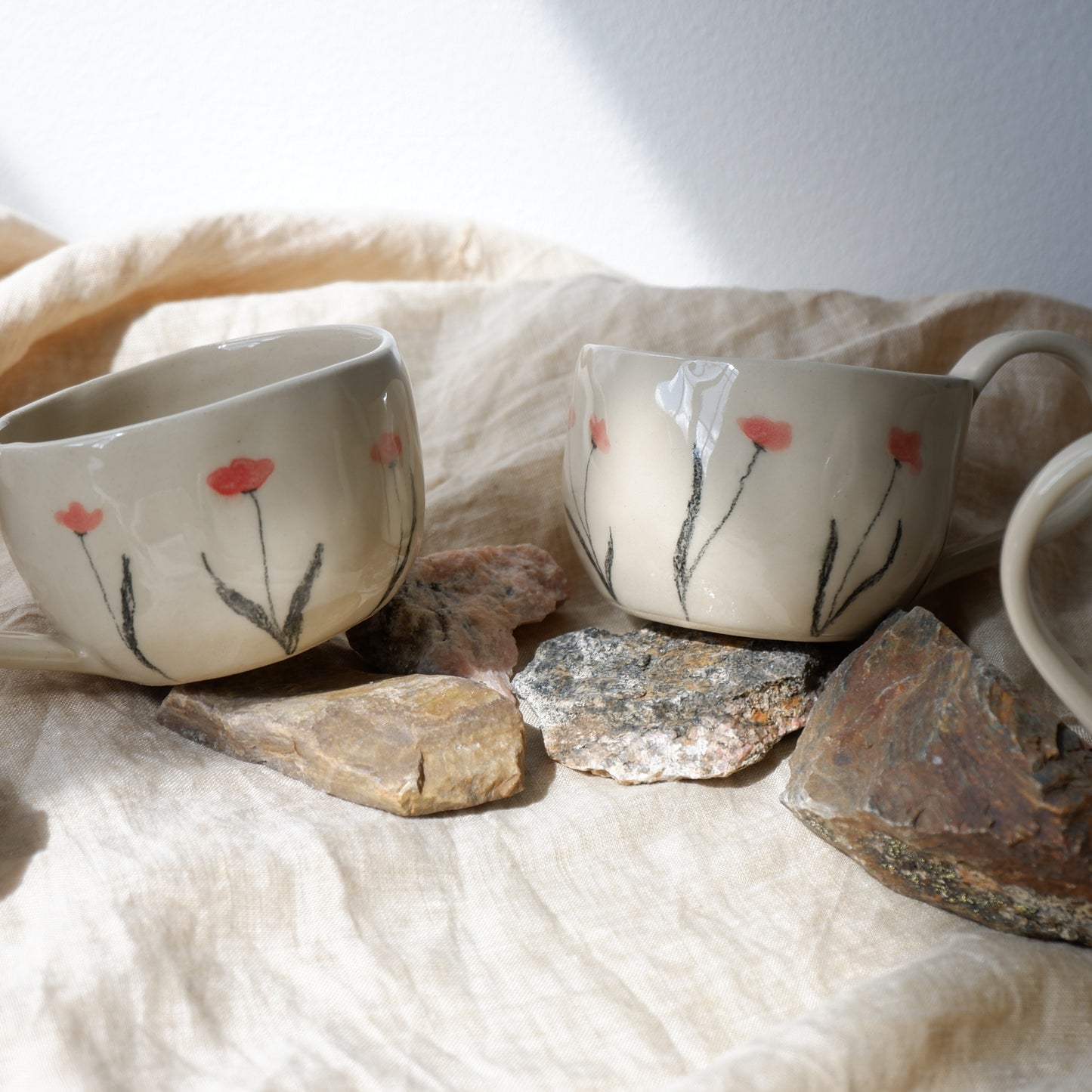 Poppy Flowers Mug