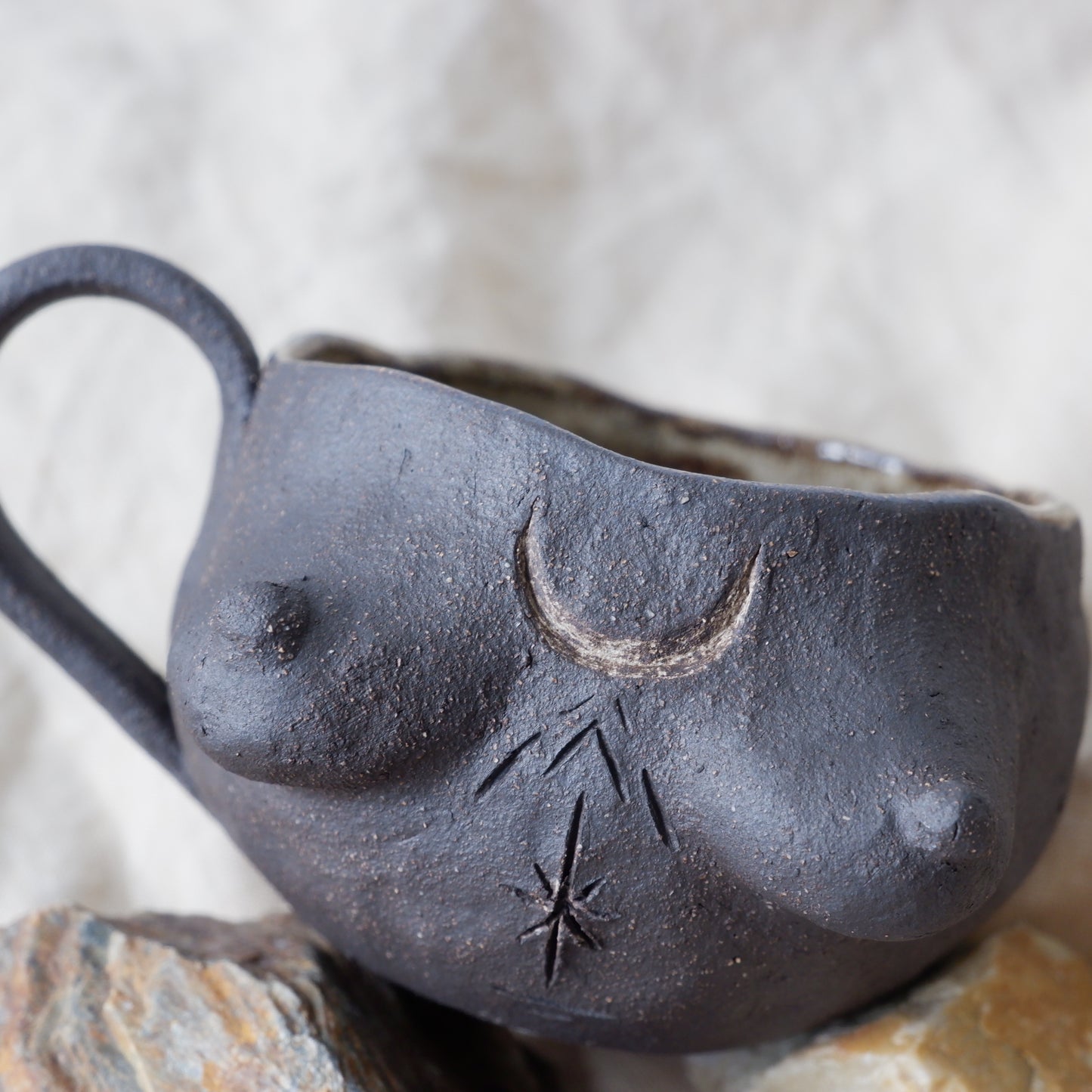 Rooted Collection // Carved tattoo mug 1