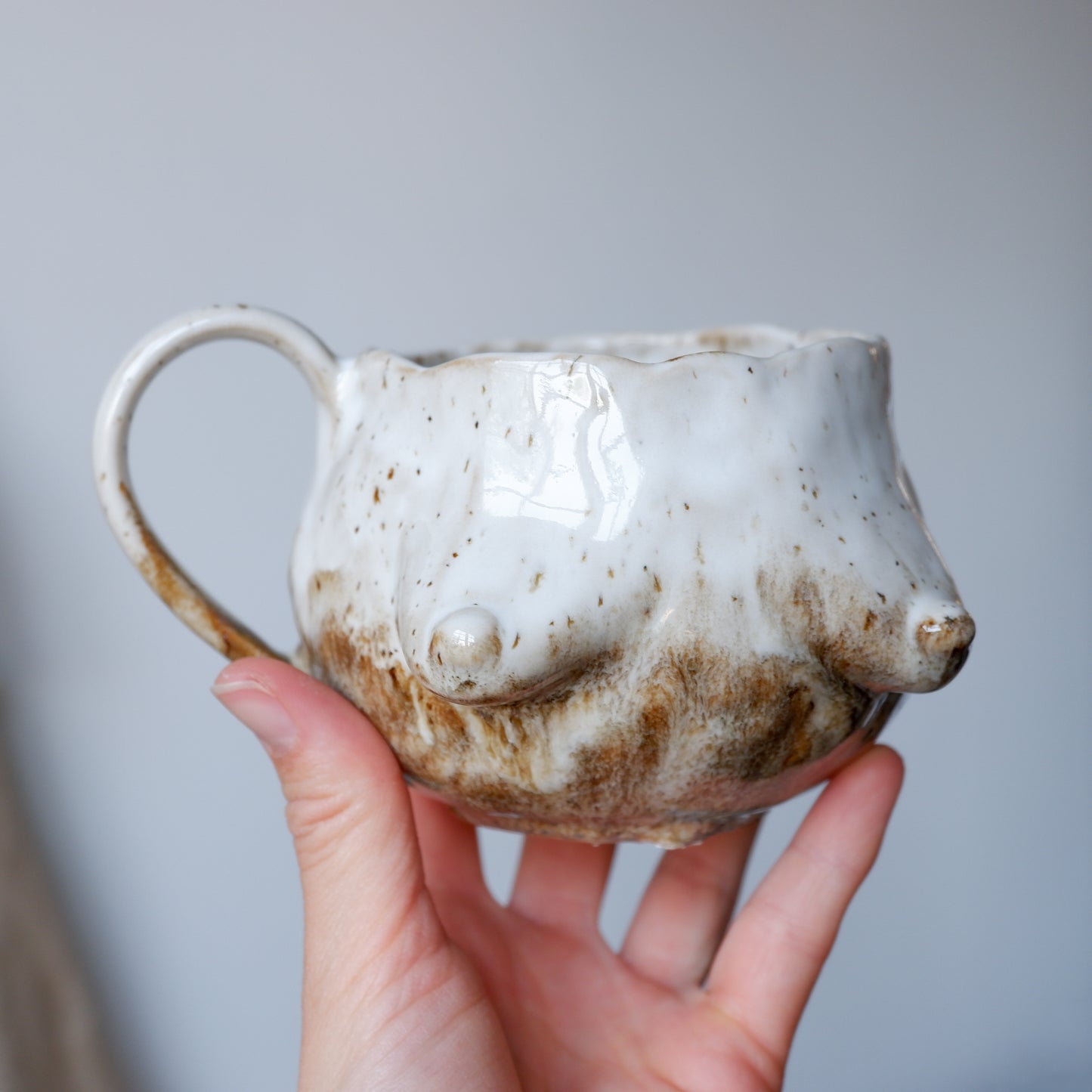 Birch Bark Mug with raised bottom