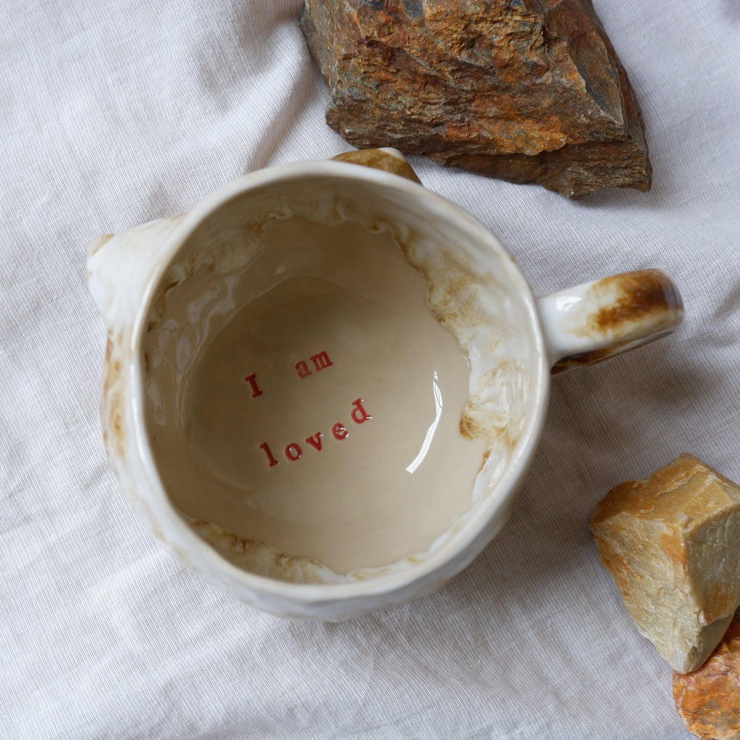 'I am loved' Mug