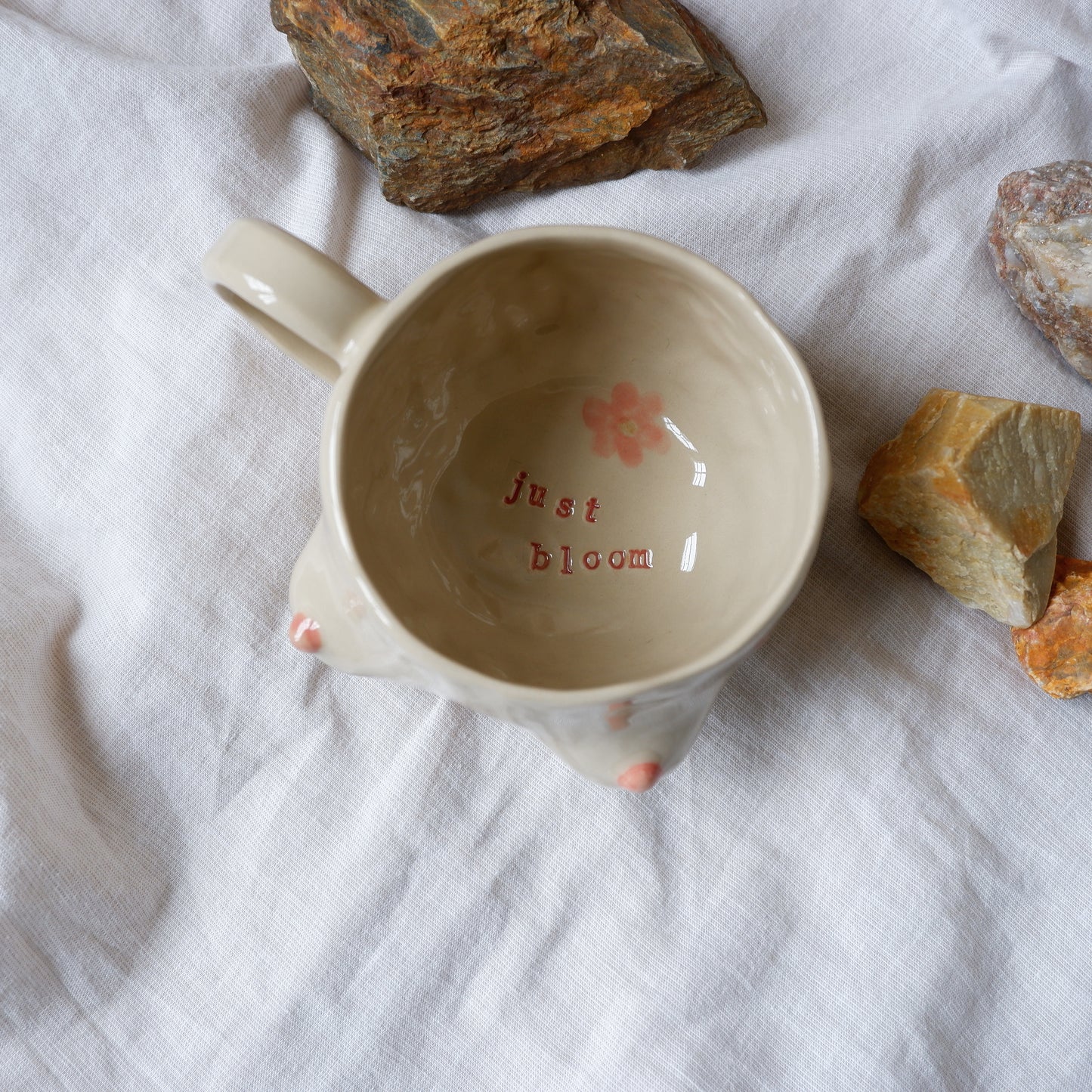 'just bloom' Mug