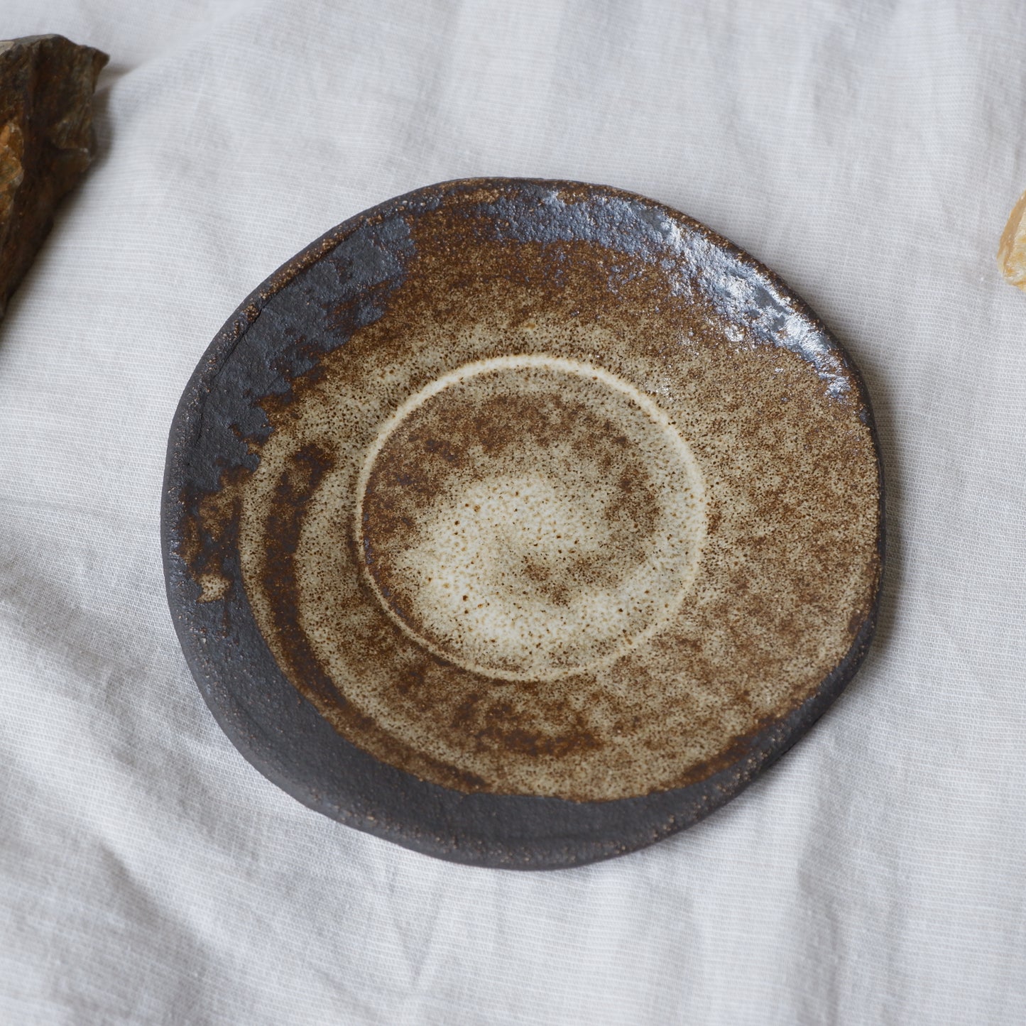 Rooted Collection // Brown Clay Saucers