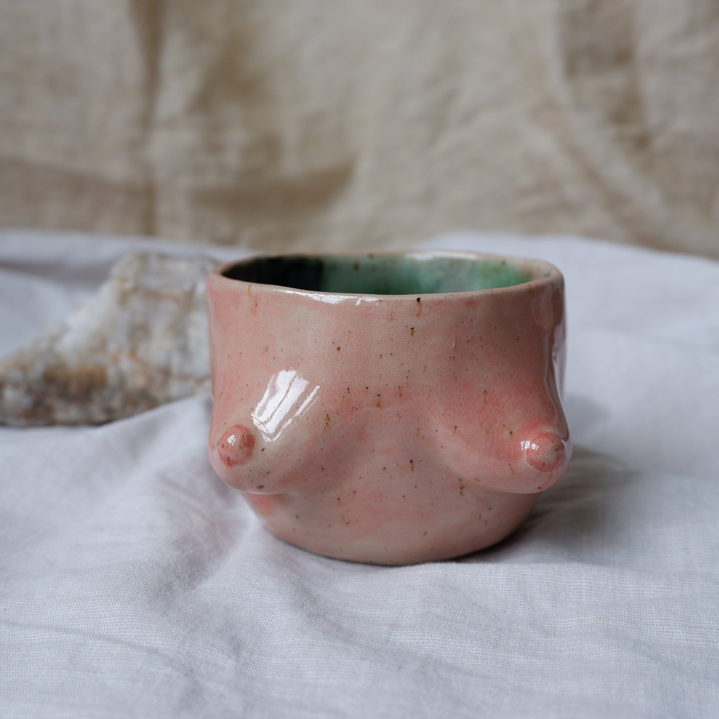 Rosy Green Mug