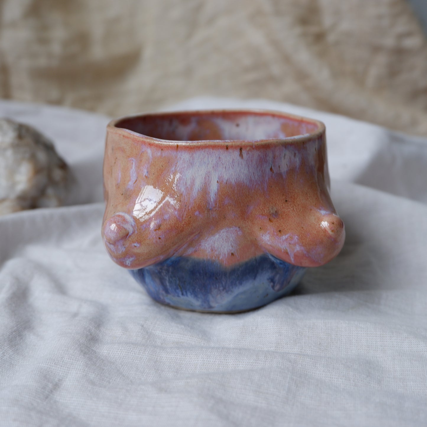 Rosy Blue Mug