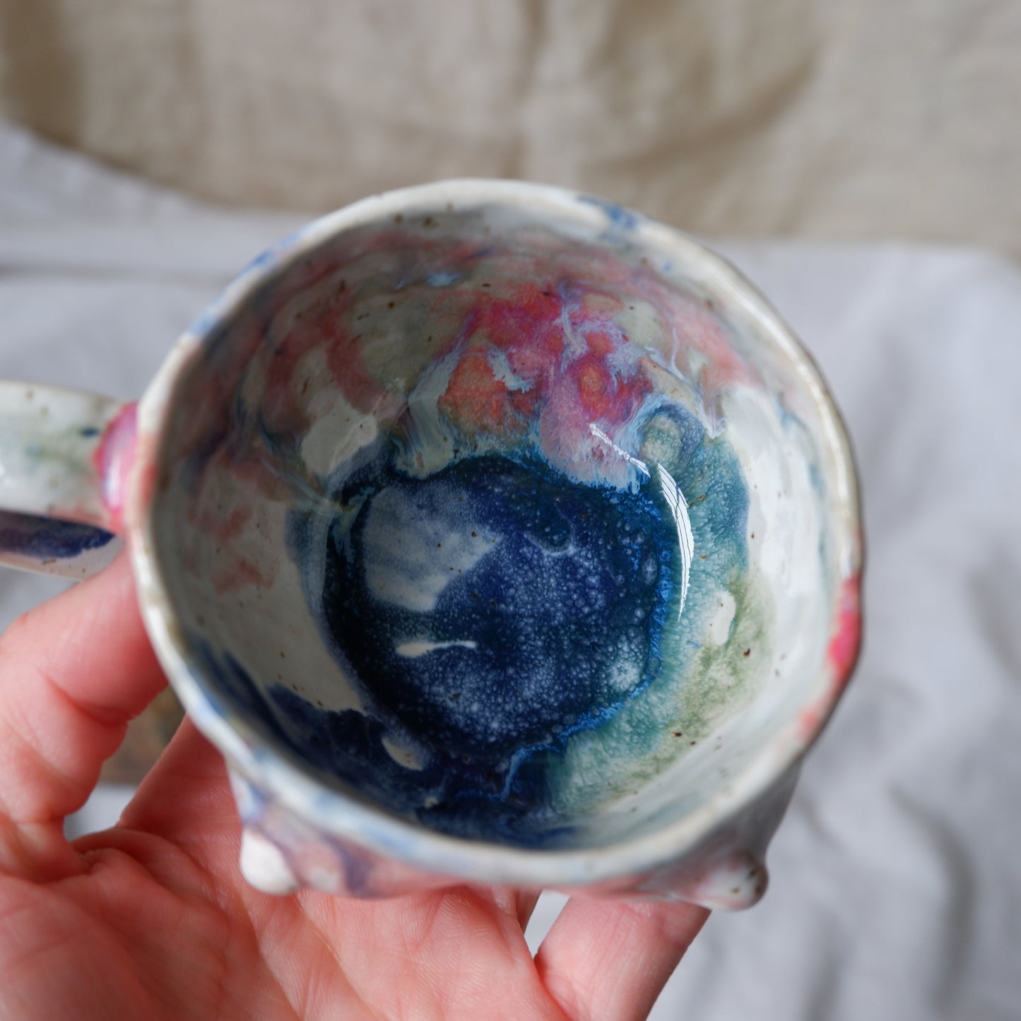 Colorful espresso mug