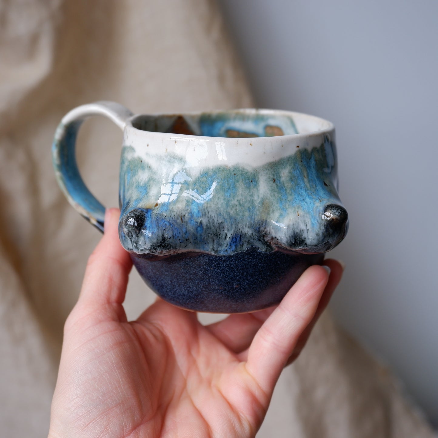 Deep Lagoon and Night Sky Mug