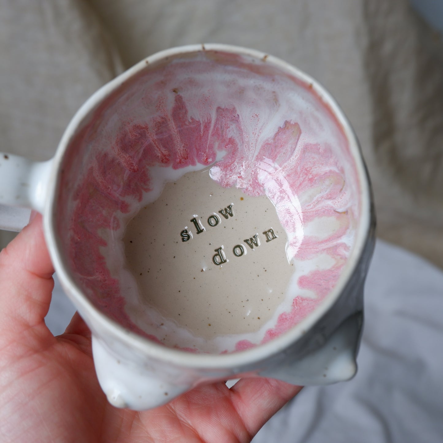 'slow down' Mug
