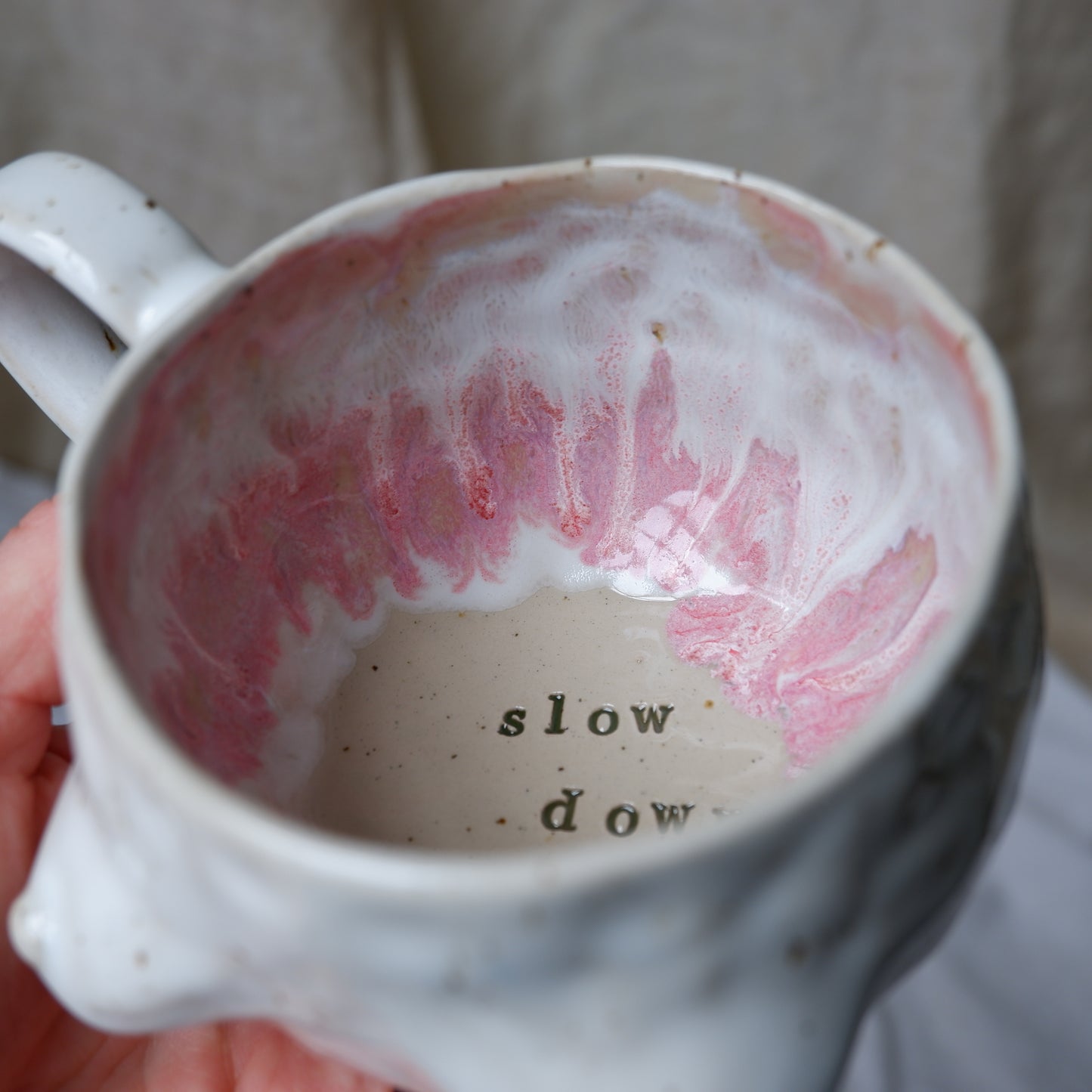 'slow down' Mug