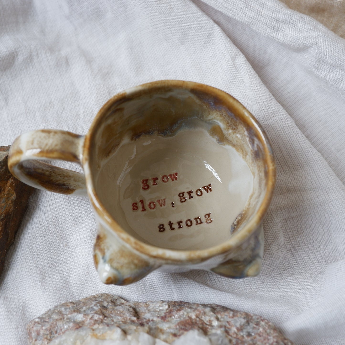 'grow slow, grow strong' Mug
