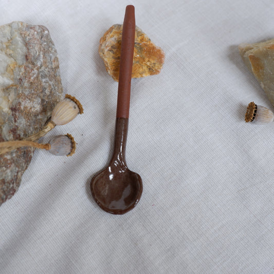 Ember Collection // mini ceramic spoon
