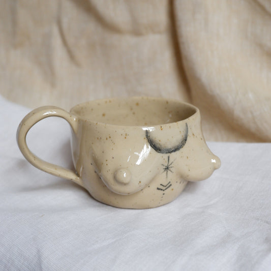 Hand-Drawn Tattoo Mug // Guidance