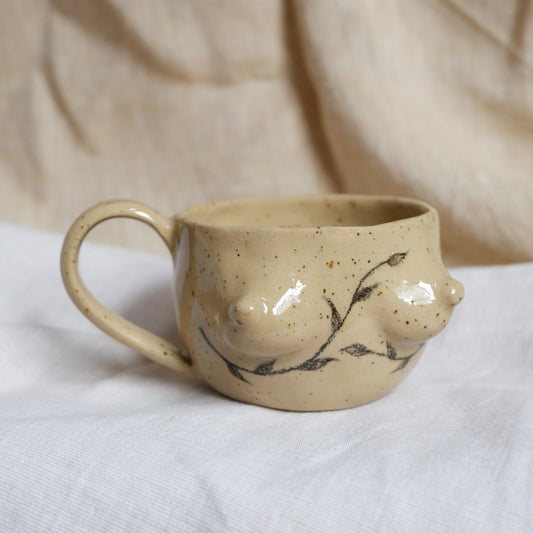 Hand-Drawn Tattoo Mug // Growth