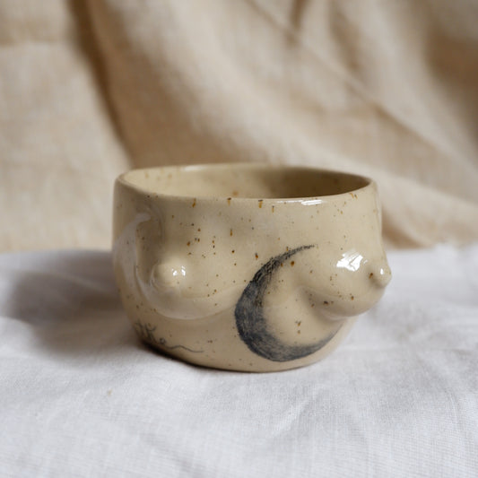 Hand-Drawn Tattoo Mug // Breathe