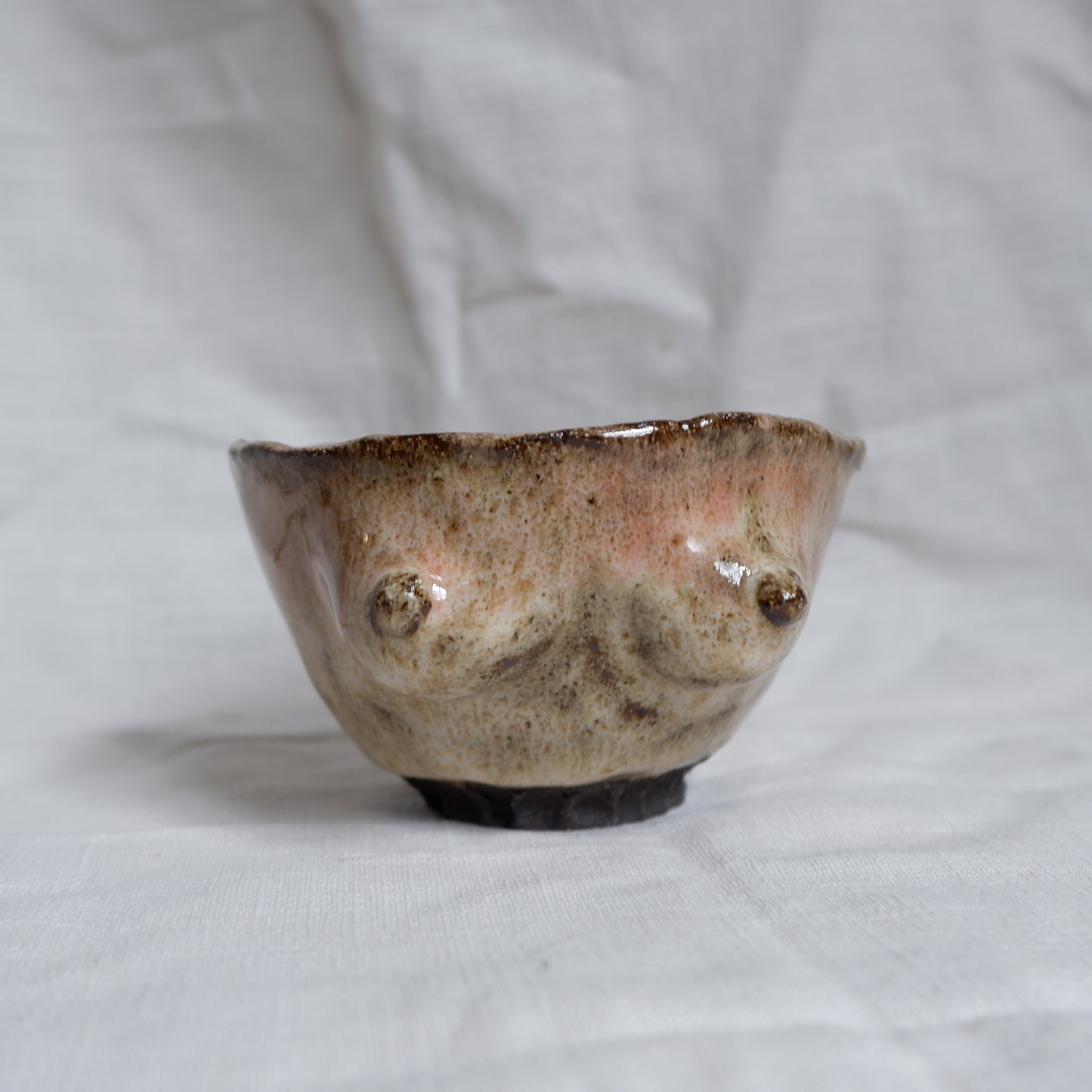 Rooted Collection // Goddess Mug in beige and rose