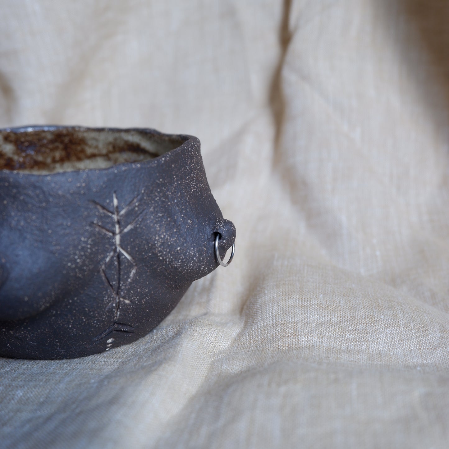 Rooted Collection // Carved tattoo mug / symbolizes journey, inner strength, and abundance