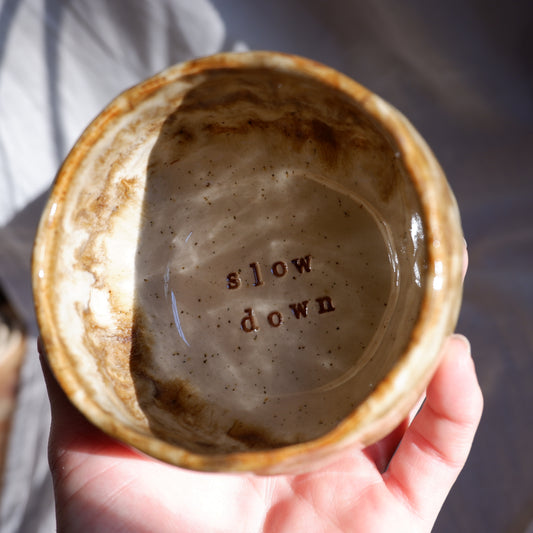 Ceremonial Cacao Cups / slow down