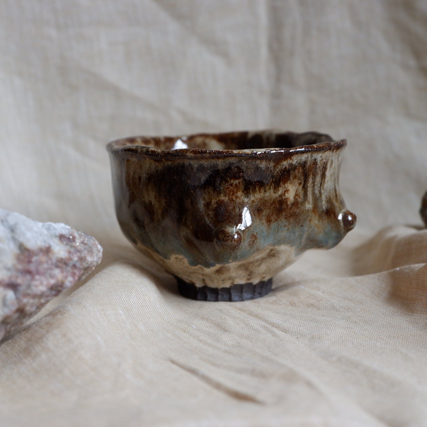 Rooted Collection // Goddess Mug with blue