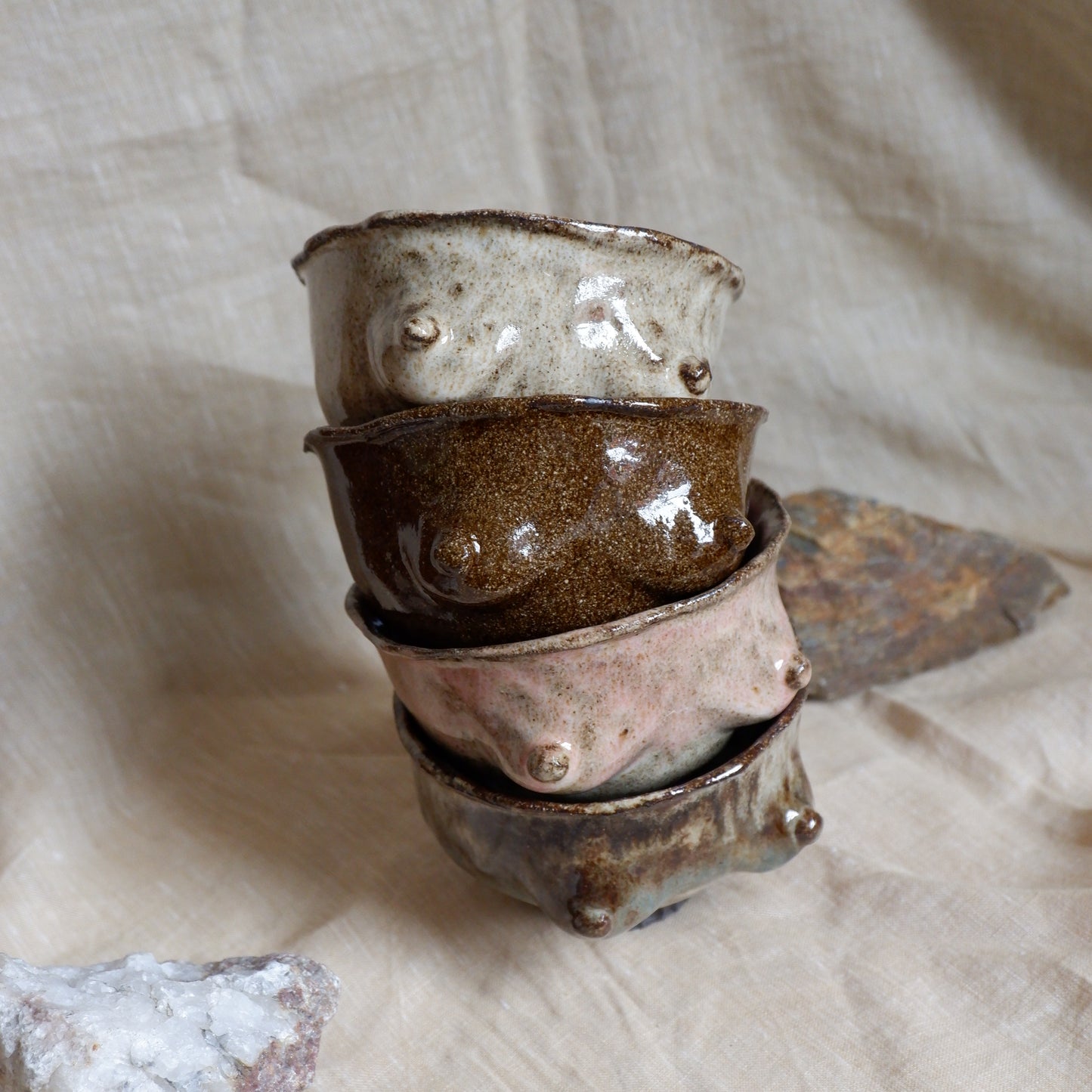 Rooted Collection // Goddess Mug with blue