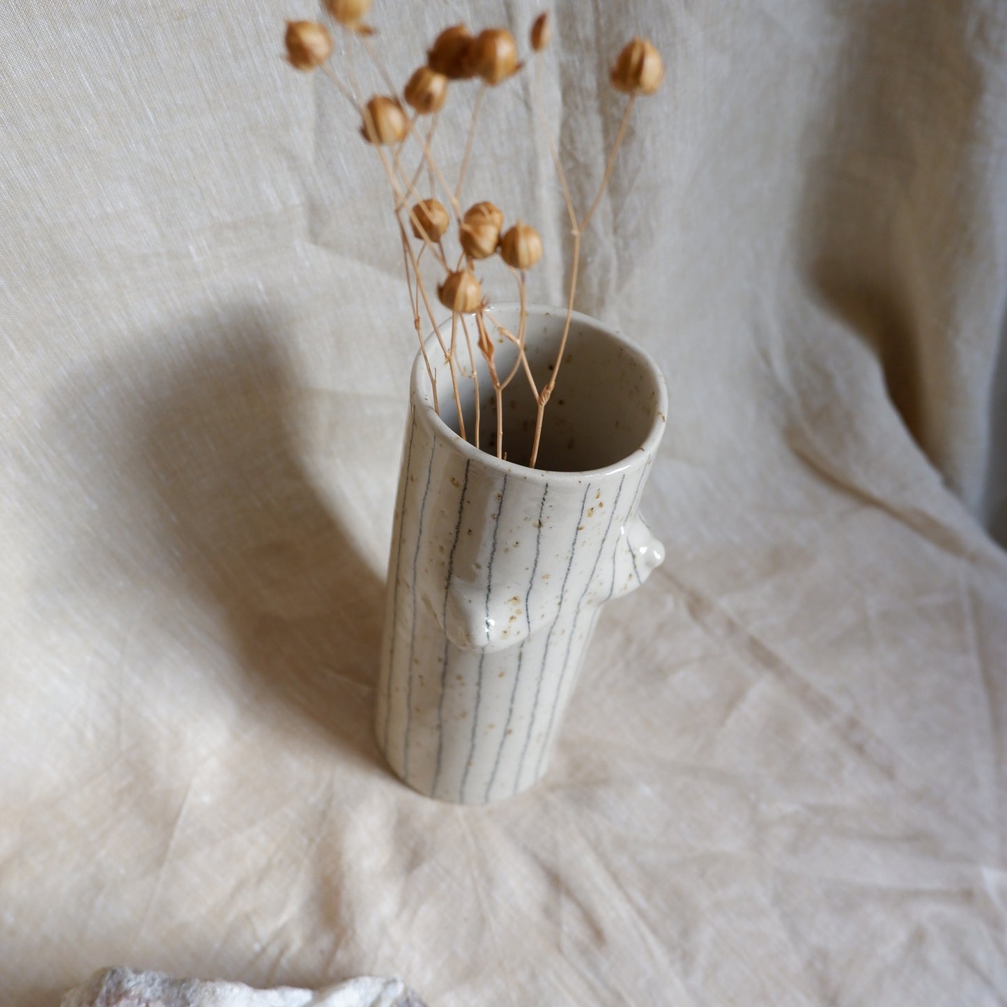 Woman with stripes No7