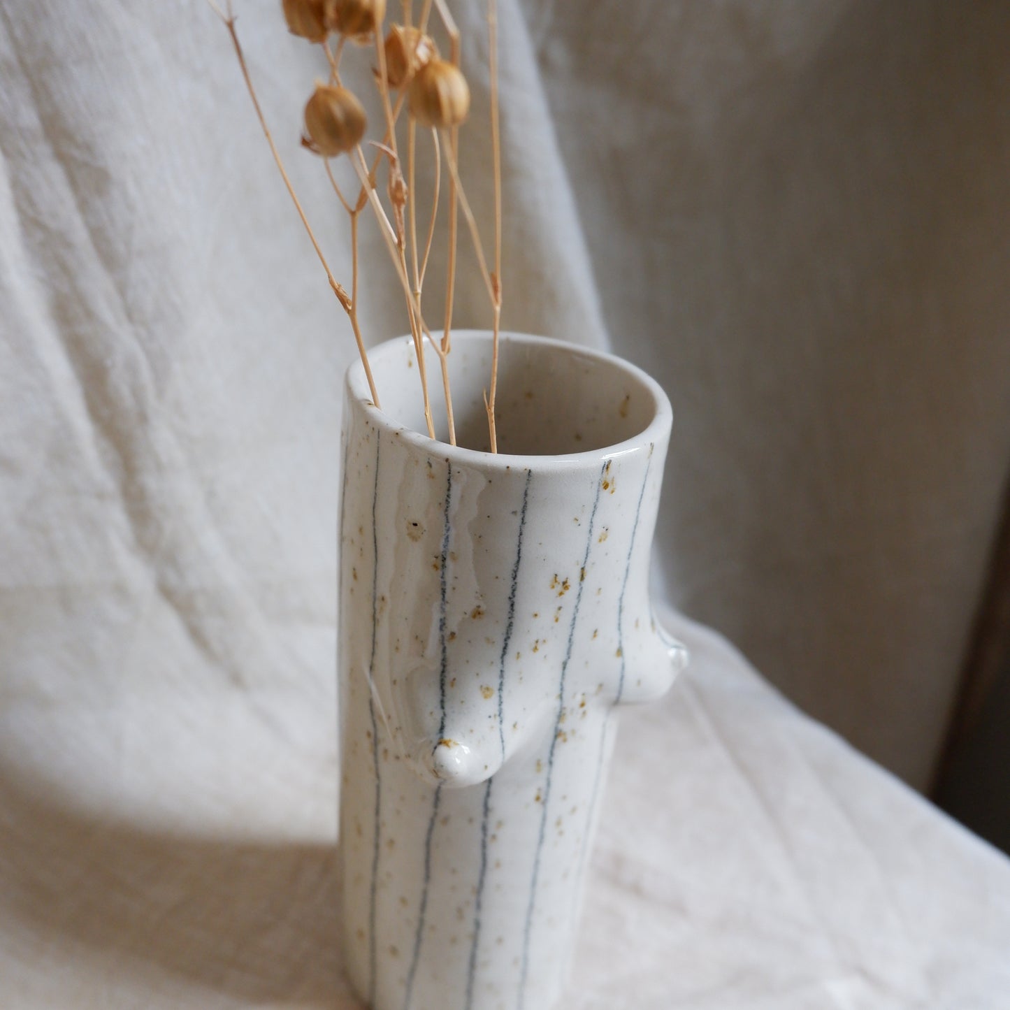 Woman with stripes No8