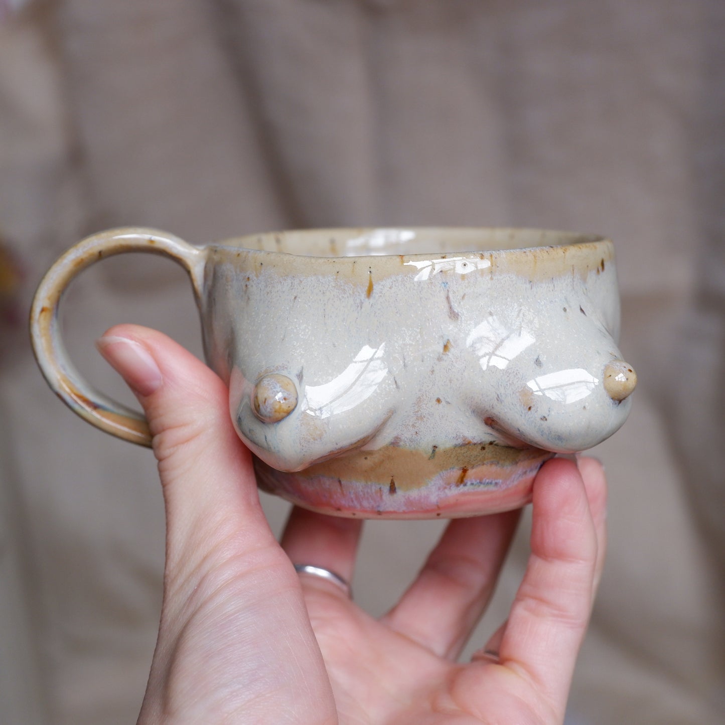 Sandstone Glow Mug / dream big