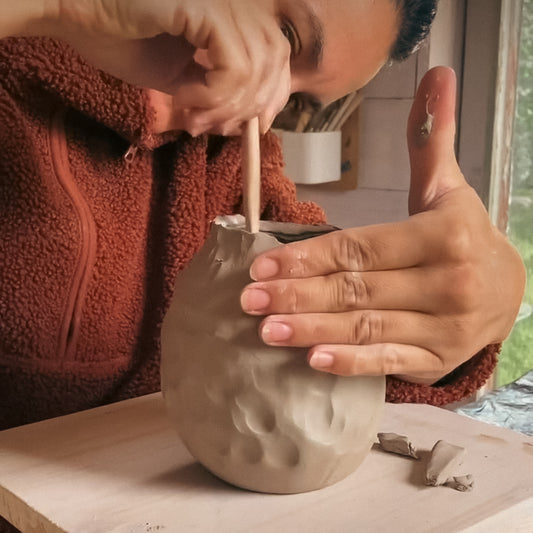 Sculpt a vase // Guided Coil building Workshop, 5 December