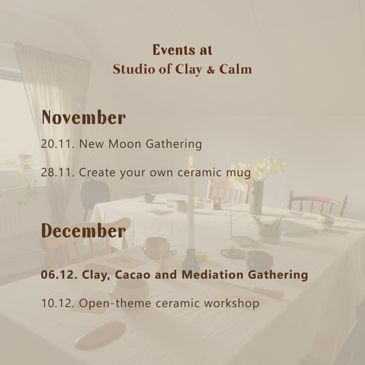 Events at Studio of Clay & Calm