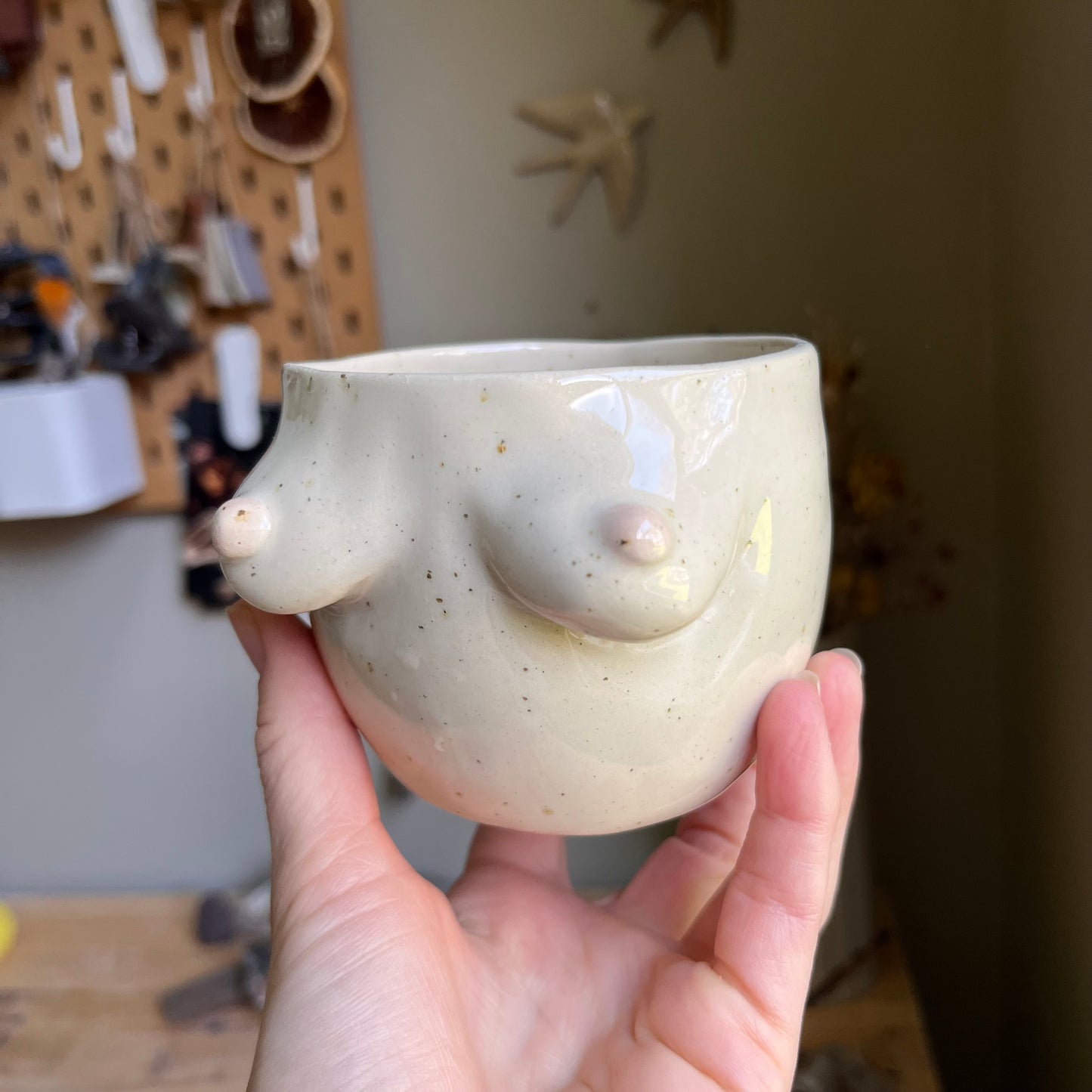 Speckled mug