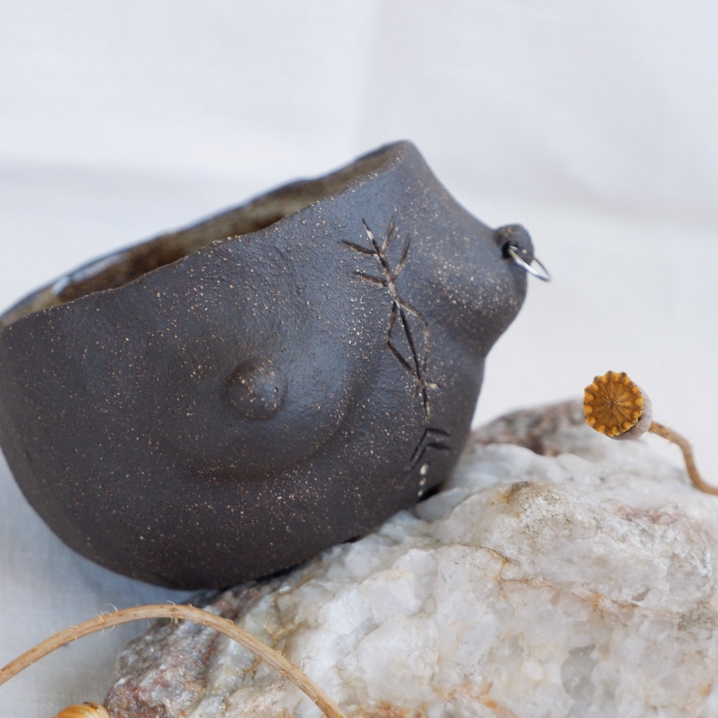 Rooted Collection // Carved tattoo mug / symbolizes journey, inner strength, and abundance