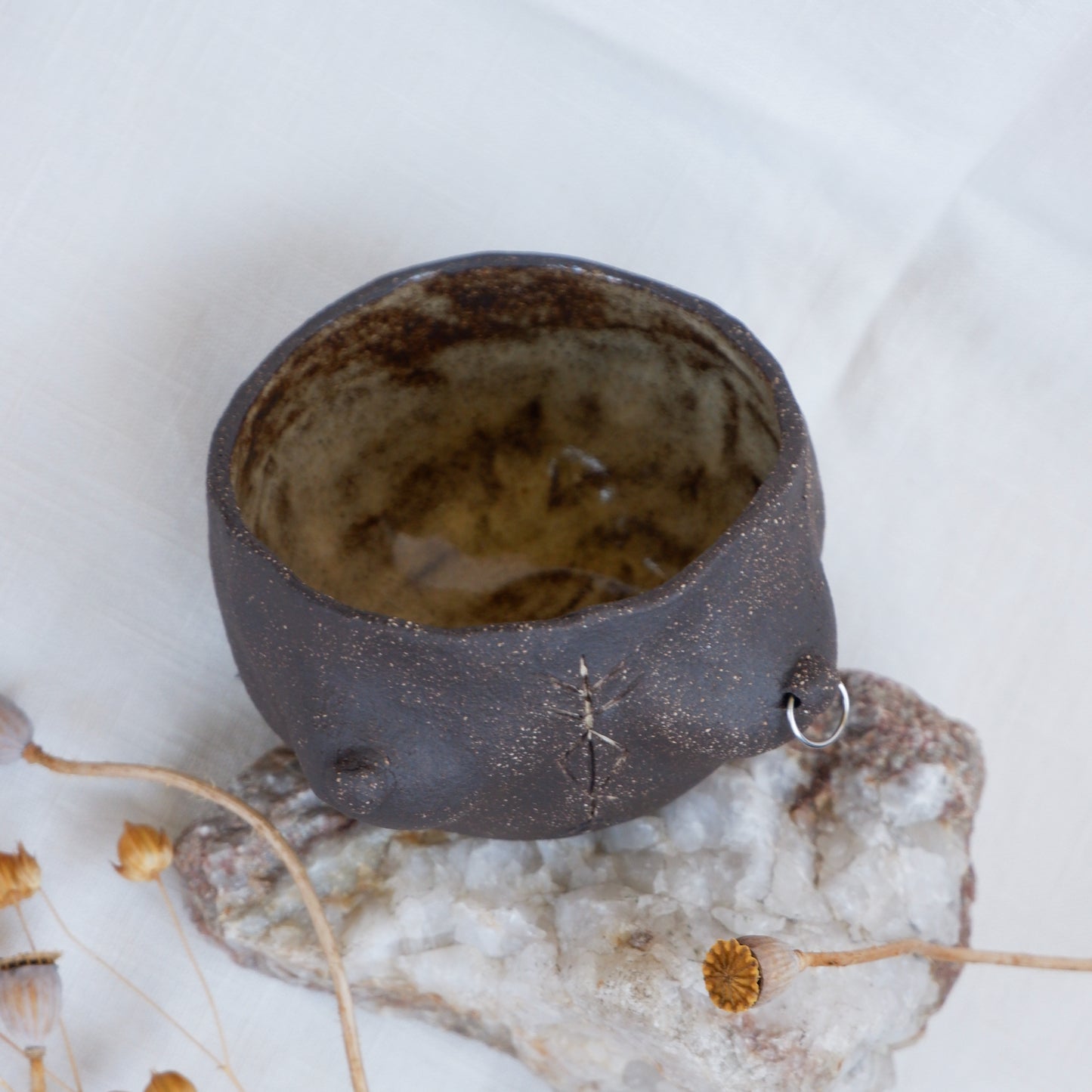 Rooted Collection // Carved tattoo mug / symbolizes journey, inner strength, and abundance