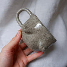 Load image into Gallery viewer, Gray clay mug
