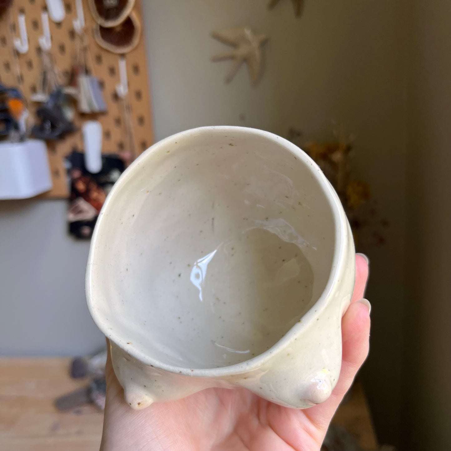 Speckled mug