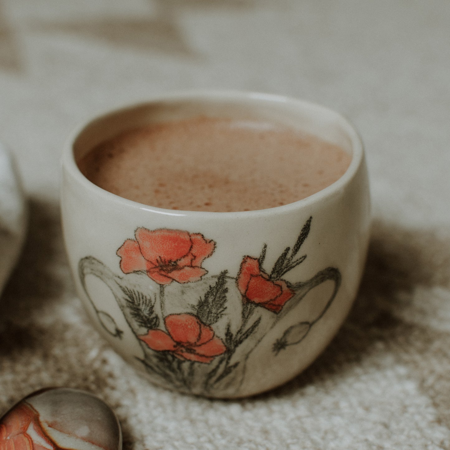 Pure love on a handmade mug