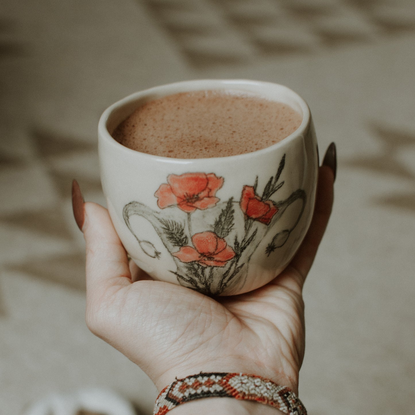 Pure love on a handmade mug