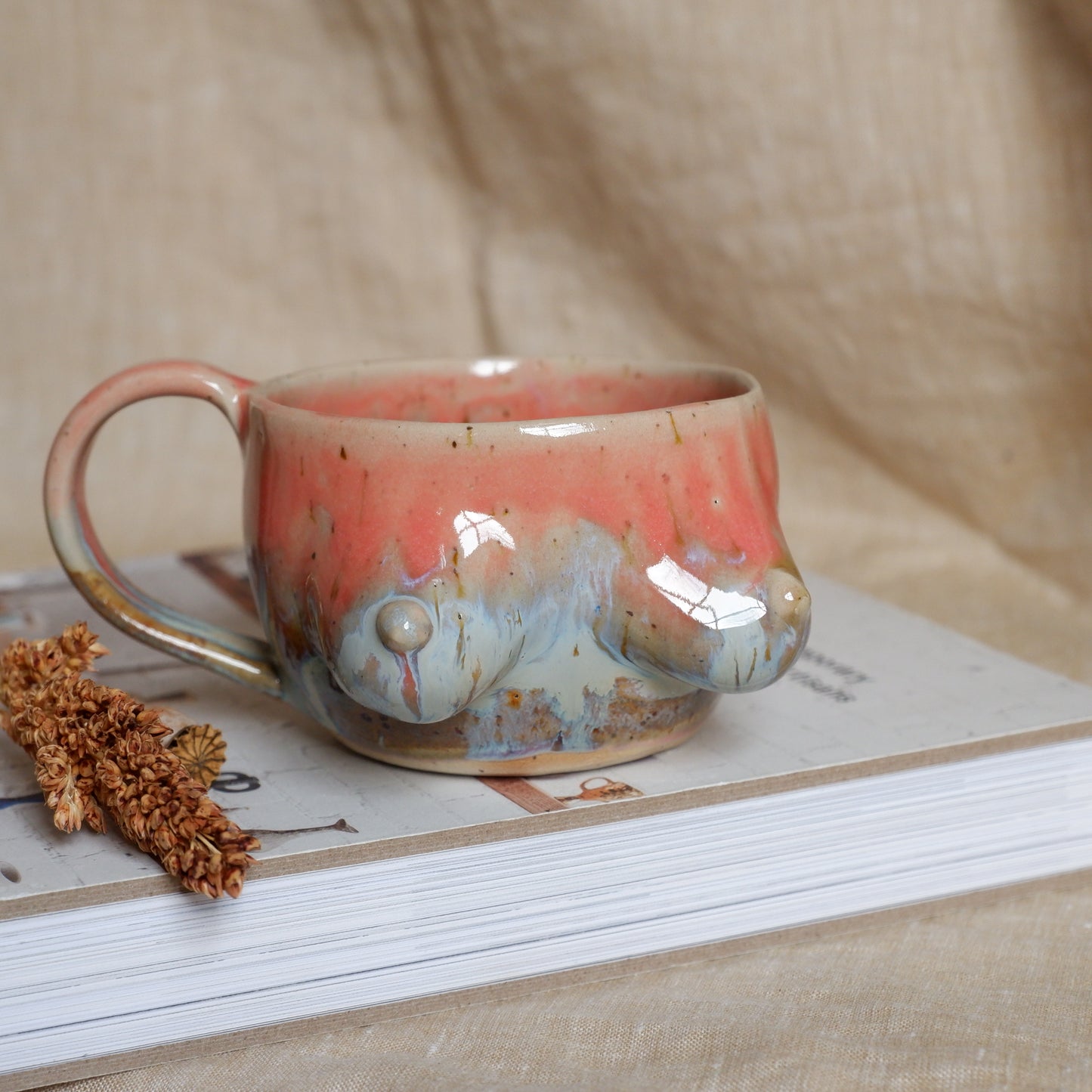 Peach Sky Mug / love yourself