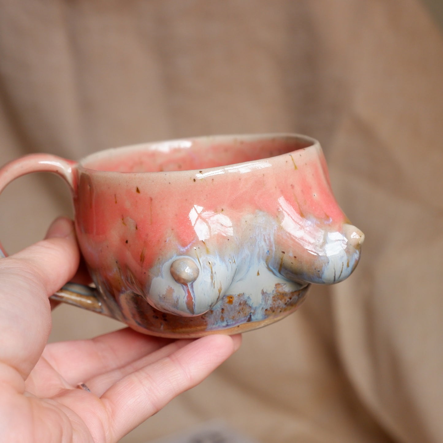 Peach Sky Mug / love yourself
