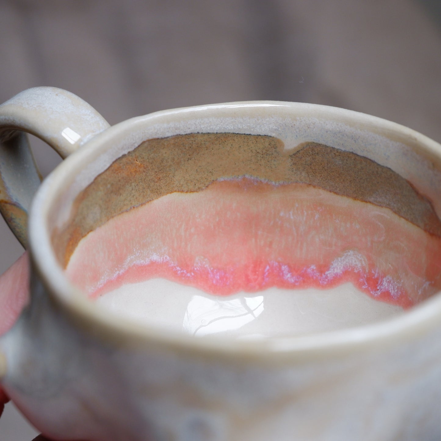Sandstone Glow Mug / smile