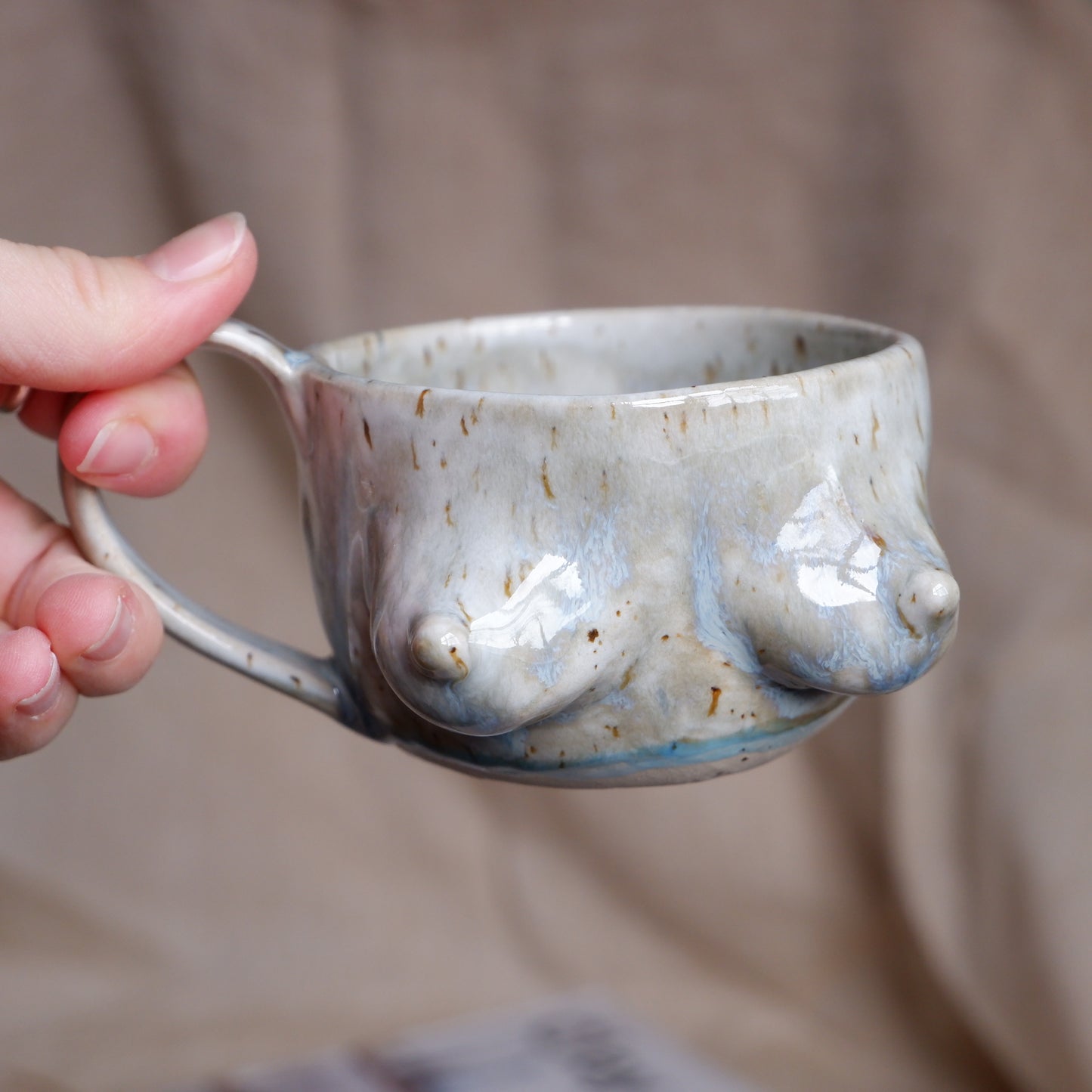 Blue Whisperer Mug / believe