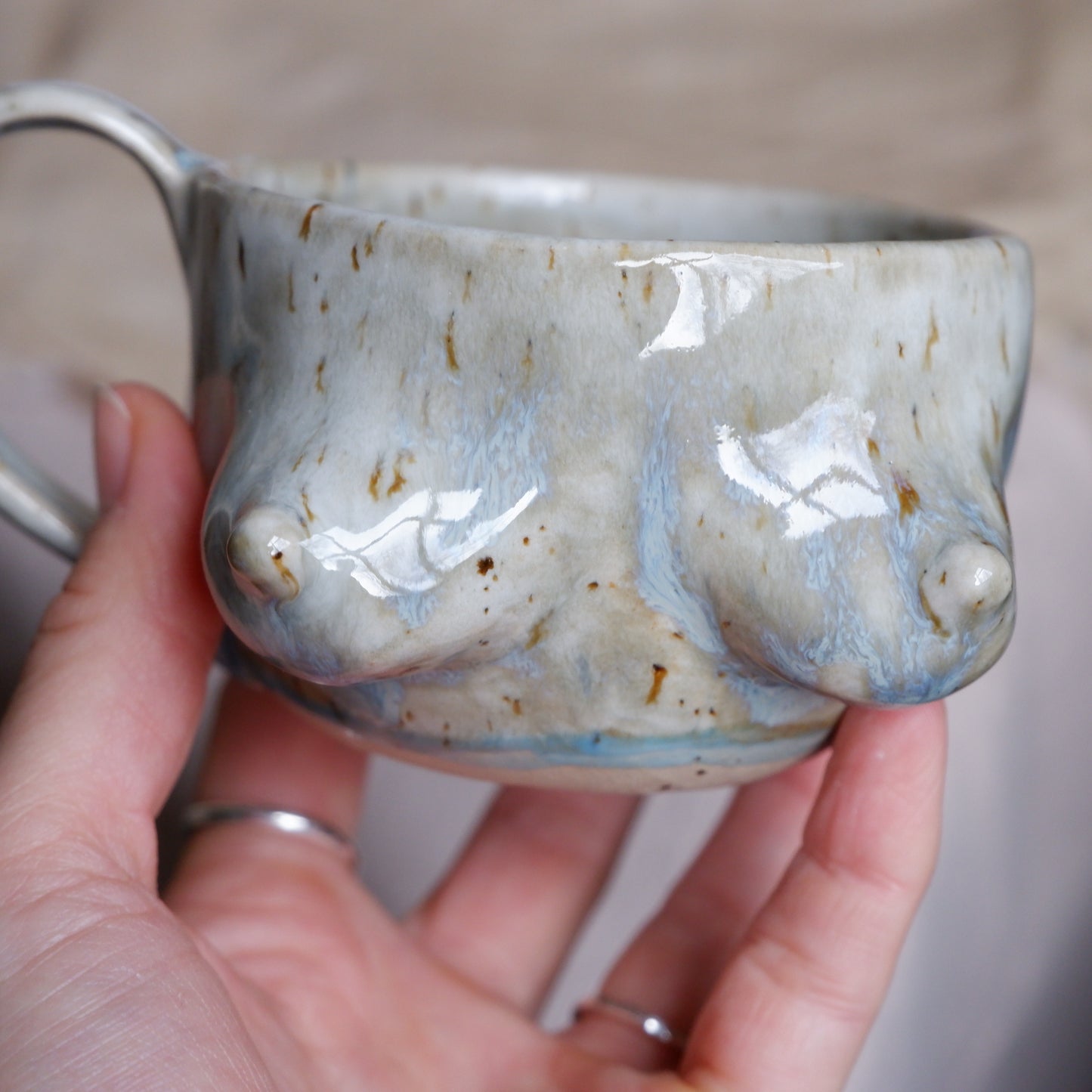 Blue Whisperer Mug / believe