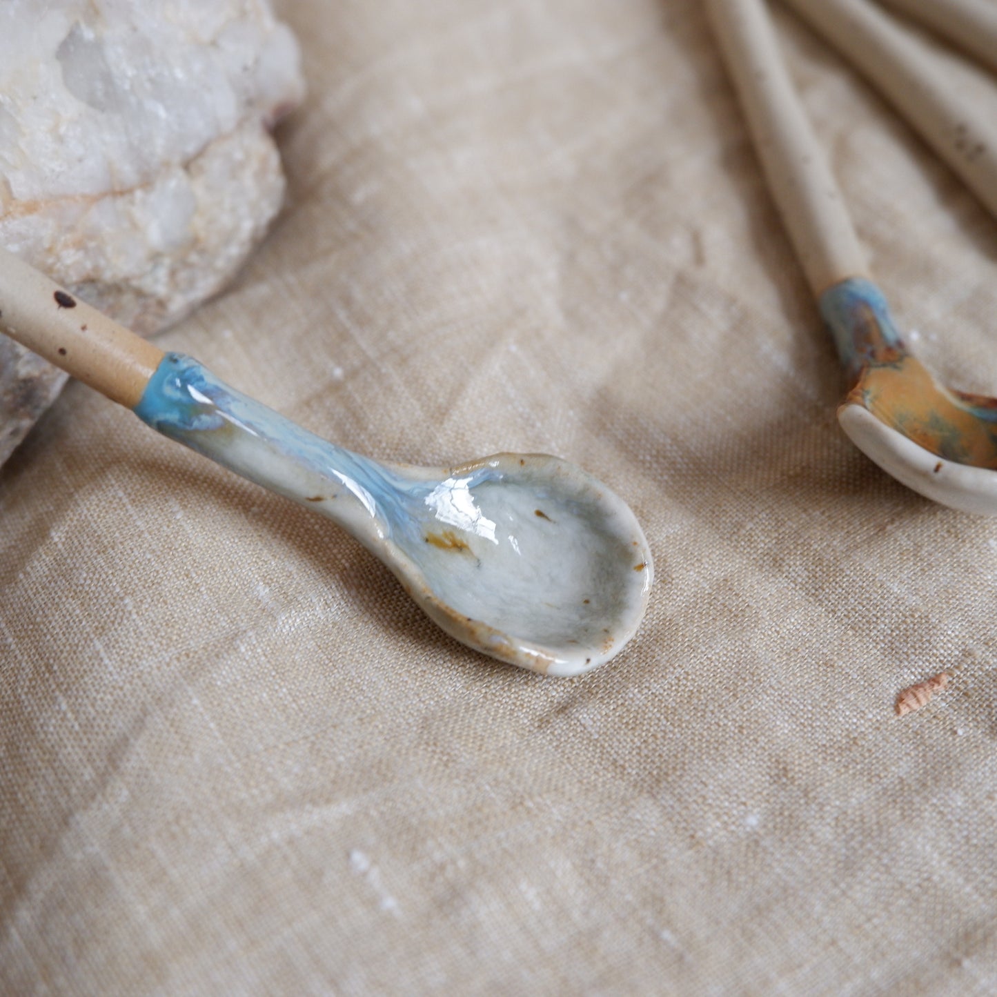 Ceramic spoons