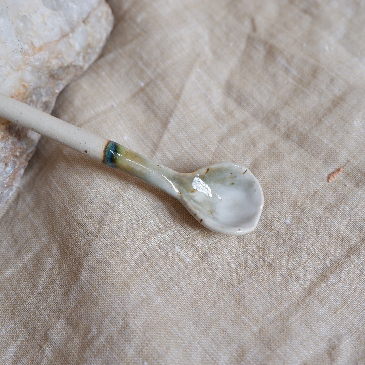 Ceramic spoons