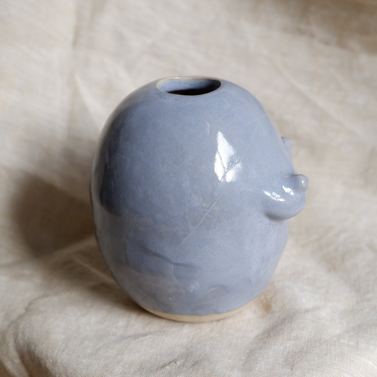 Woman in lilac