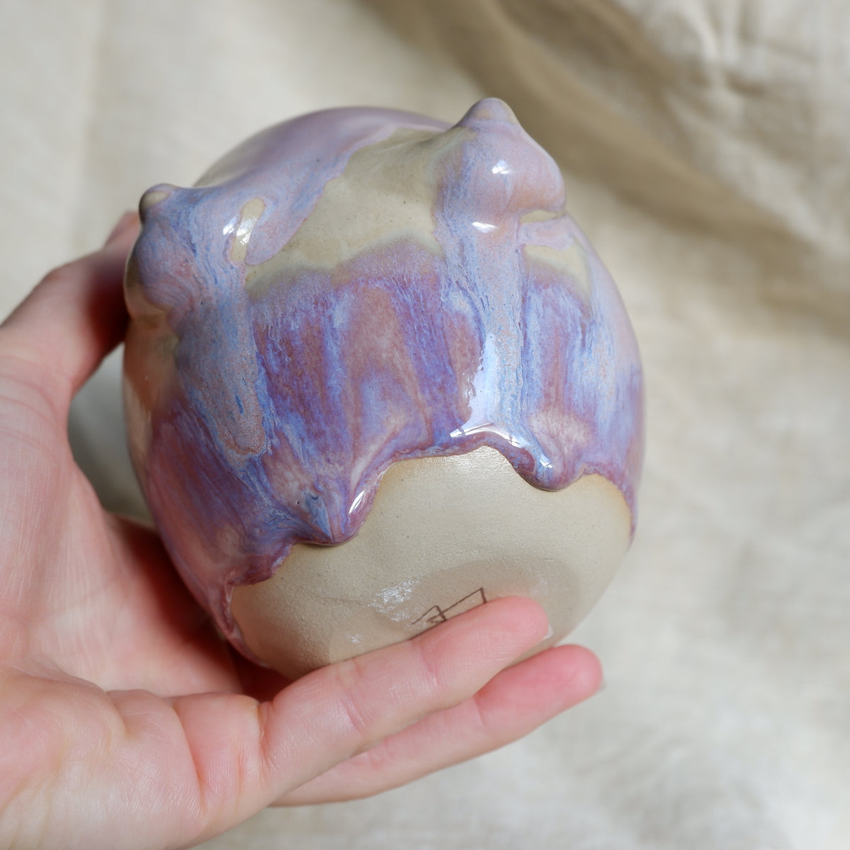 Woman in light purple