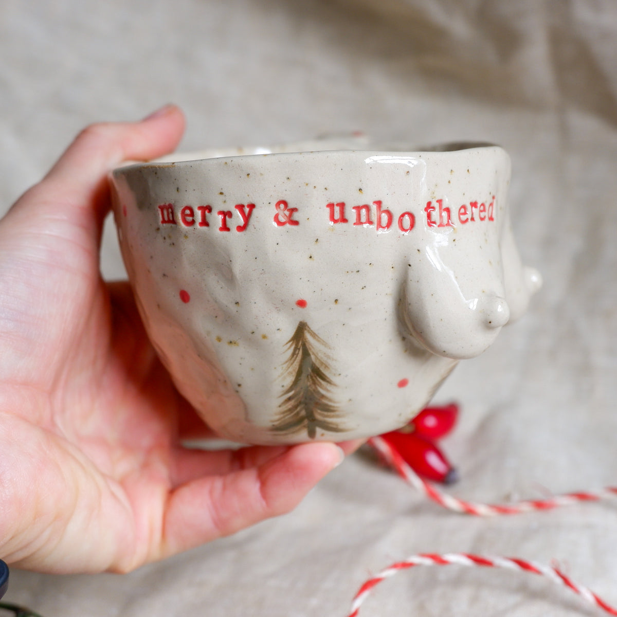 merry&unbothered - pine Mug