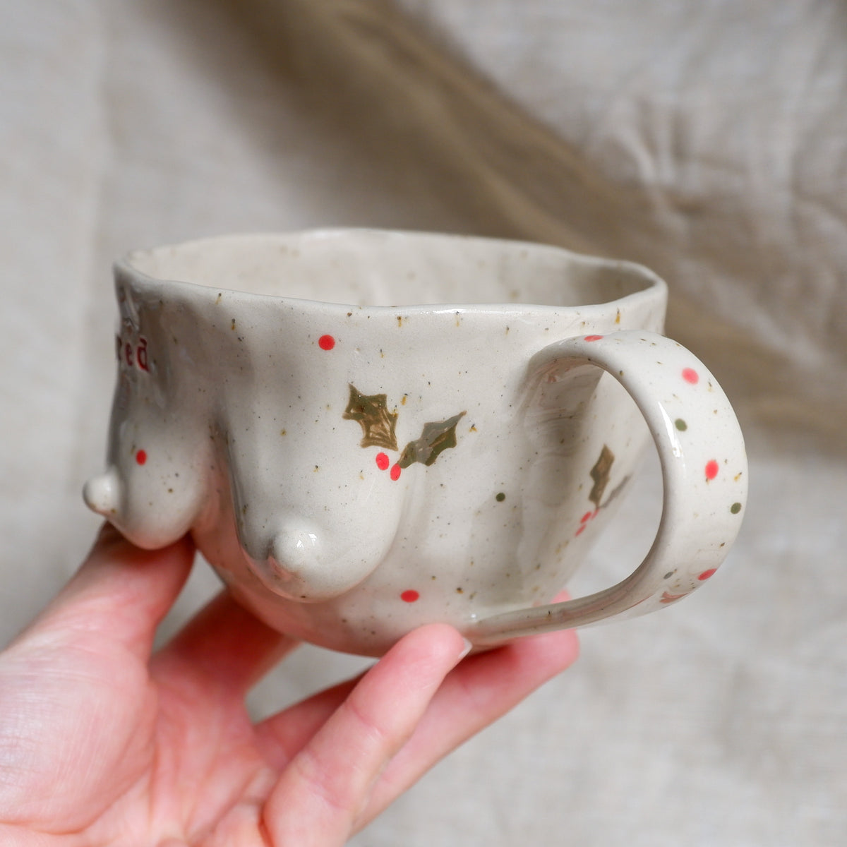 merry&unbothered - holly Mug