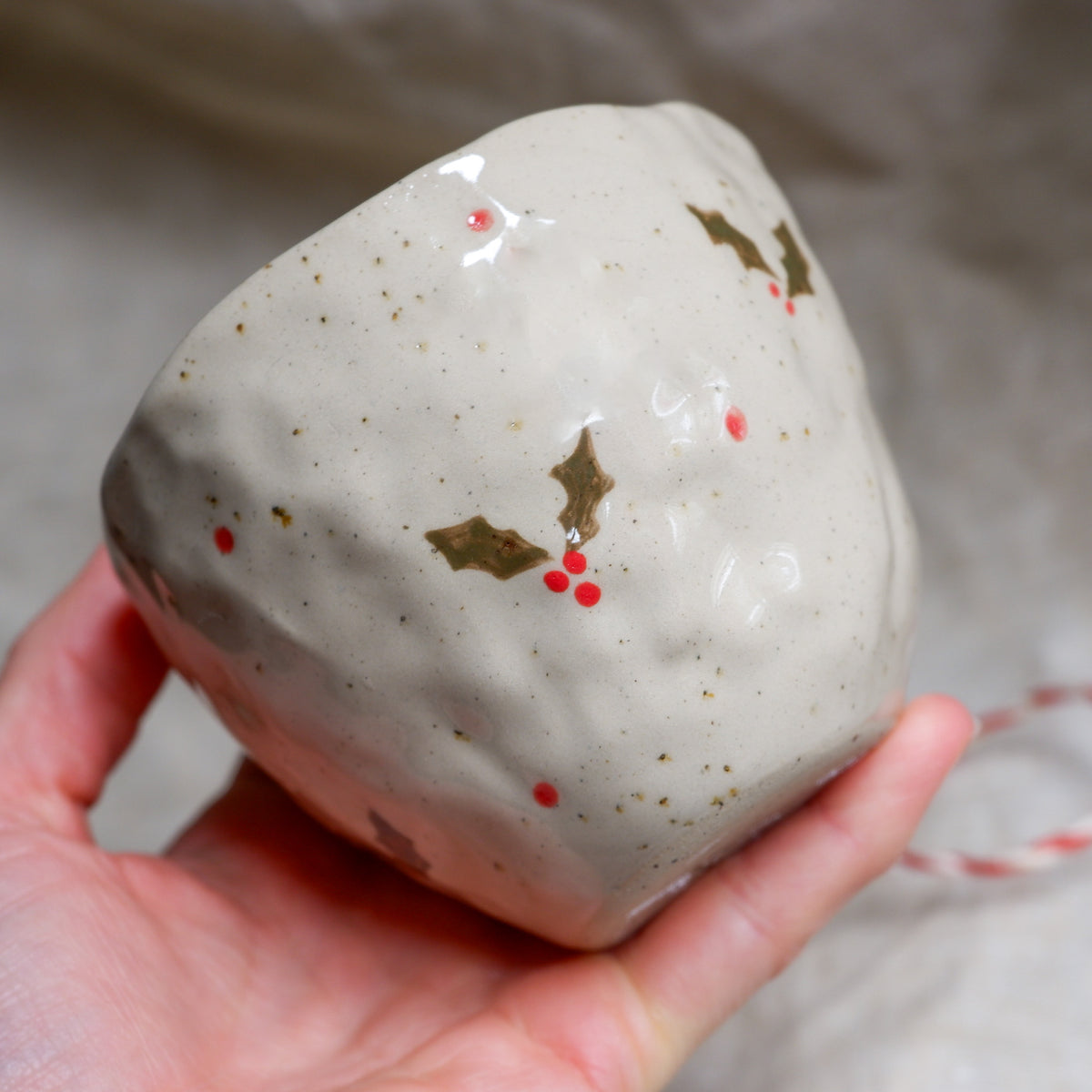 Festive holly Mug